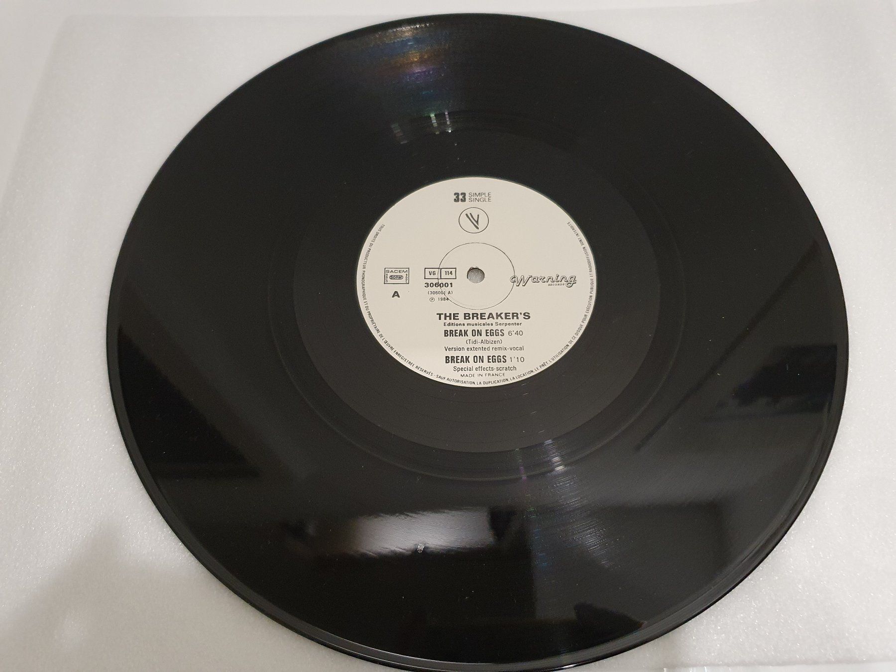 Schallplatten: The Breaker`s - Break On Eggs – Gebraucht aus Uster von Vinyl-Leidenschaft 2