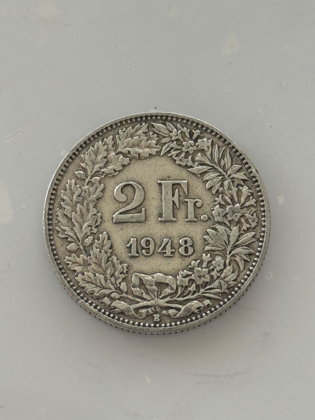 Alle Münzen: 2 Franken 1948  Rar – Gebraucht aus Wallisellen von SWISS_SILVER1 1