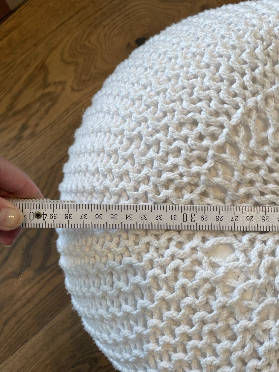 Hocker: 2x Pouff weiss – Gebraucht aus Niederbüren von Poschti_19 4