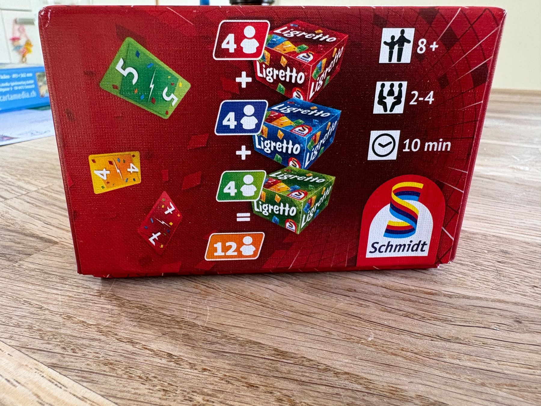 Giochi: Kartenspiel Ligretto – Nuovo (secondo la descrizione) da Winterthur venduto da Namandillo 1