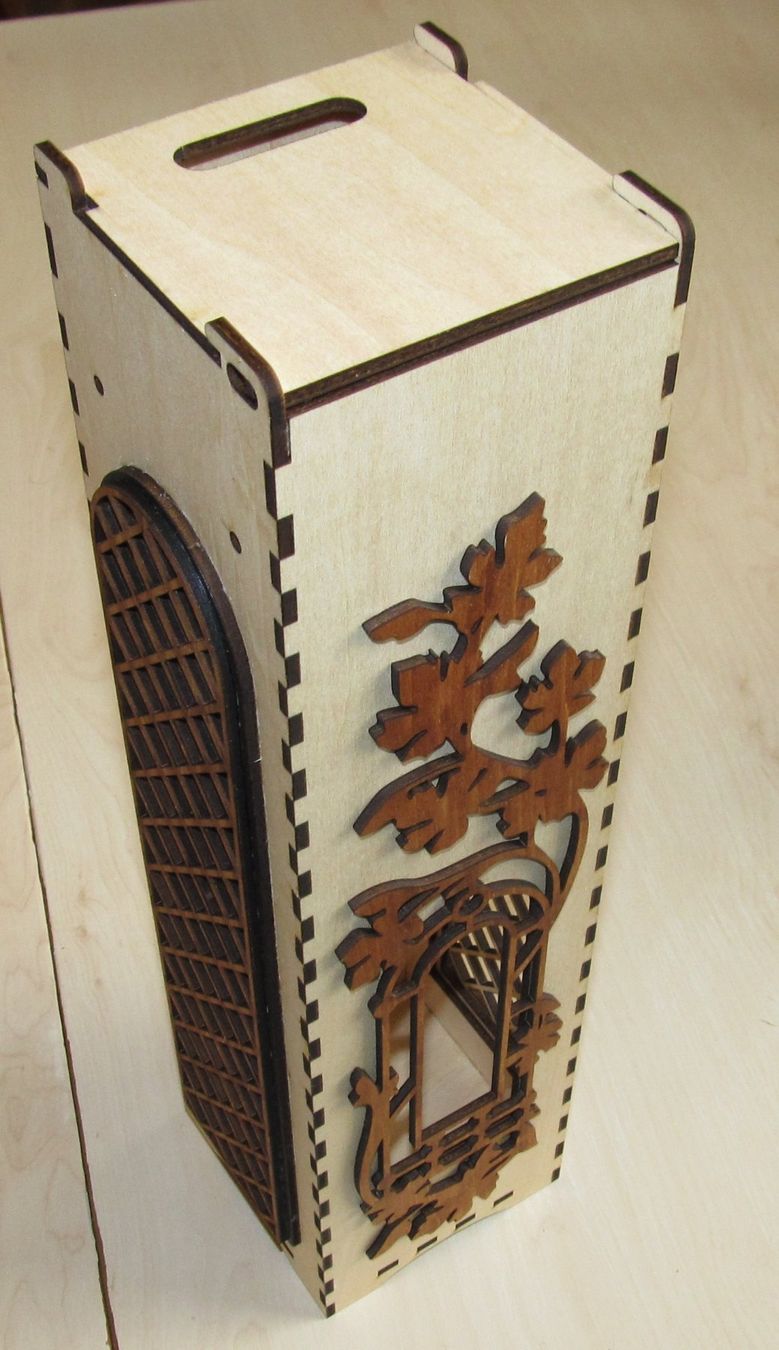 Holzartikel: Flaschen Geschenk Box – Neu (gemäss Beschreibung) aus Birsfelden von missnamrit 5