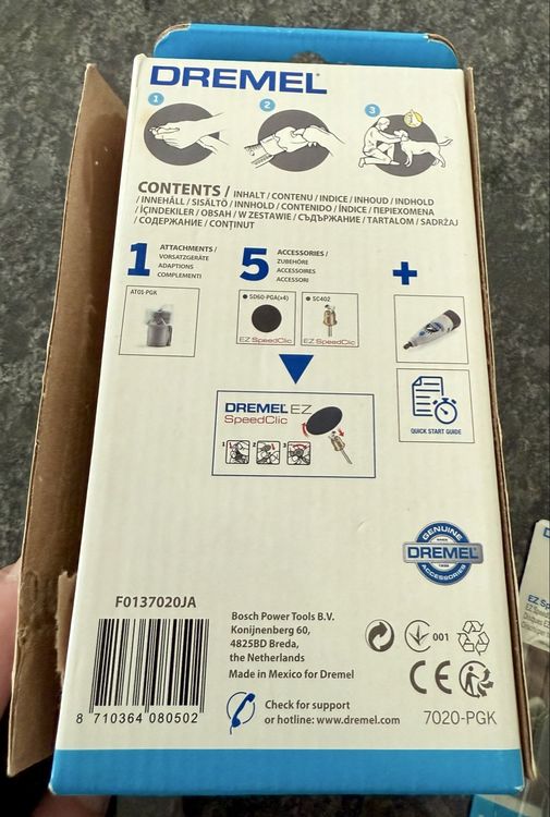 Dremel 7020-PGK Krallenpflege-Set Hunde 8