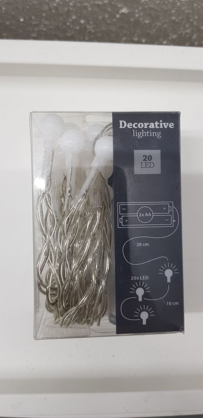 Ghirlande e barre luminose: neue Lichterkette 20 LEDs – Nuovo e nell'imballaggio originale da Zürich venduto da sb_t28m
