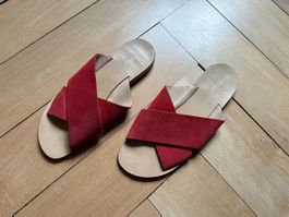 TOPSHOP - Sandale rot 38
