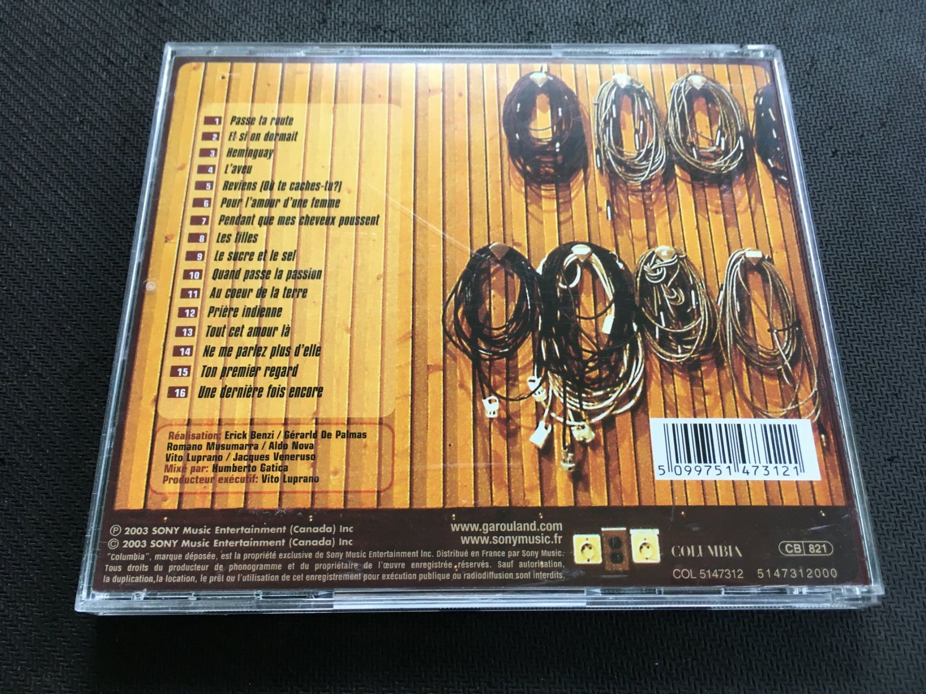 CDs: Garou - Reviens -CD- – D'occasion à St.Gallen par MedienJoe 2