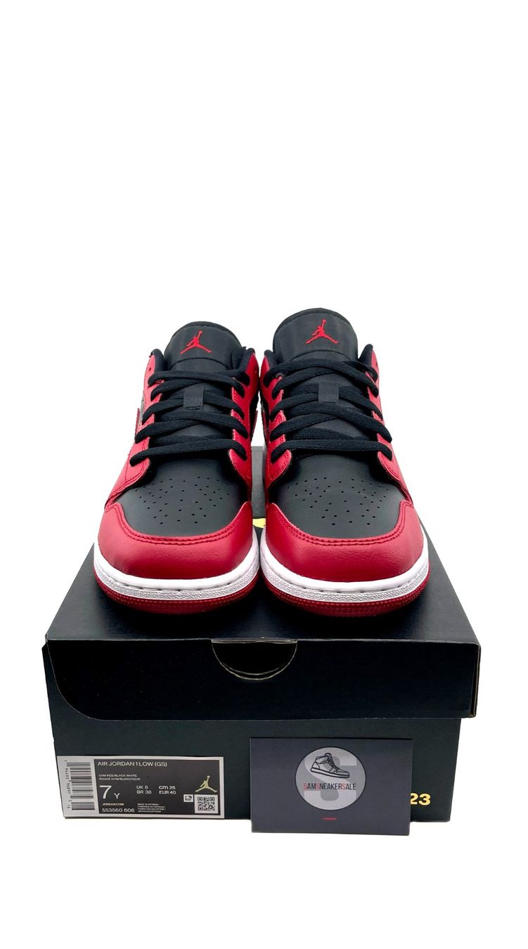 Jordan Scarpe da uomo: Jordan 1 Low Reverse Bred (GS) Grösse EU 40 – Nuovo e nell'imballaggio originale da Küsnacht ZH venduto da SamSneakerSale 3