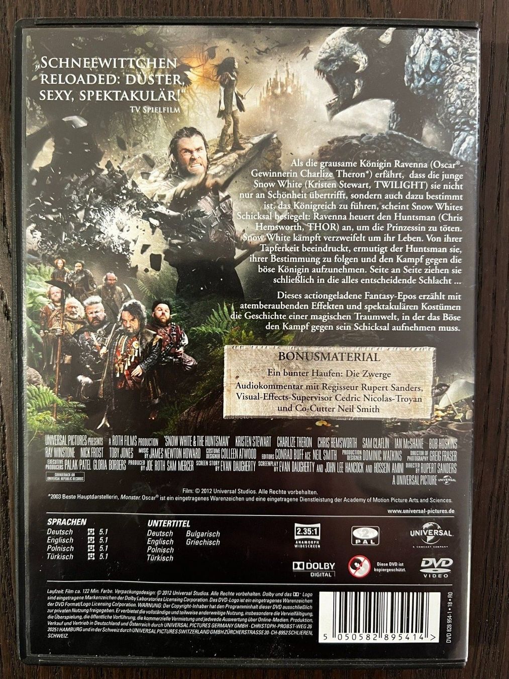Tutti i DVDs: Snow White & The Huntsman – Usato da Zürich venduto da FilmFreunde 1
