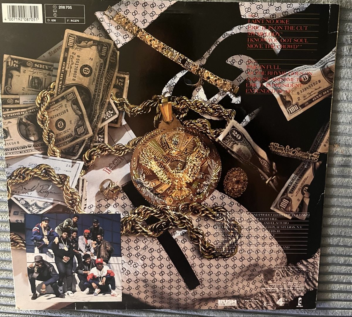 Schallplatten: Eric B. & Rakim 6er Vinyl Pack – Gebraucht aus Biel/Bienne von Rockit75 4