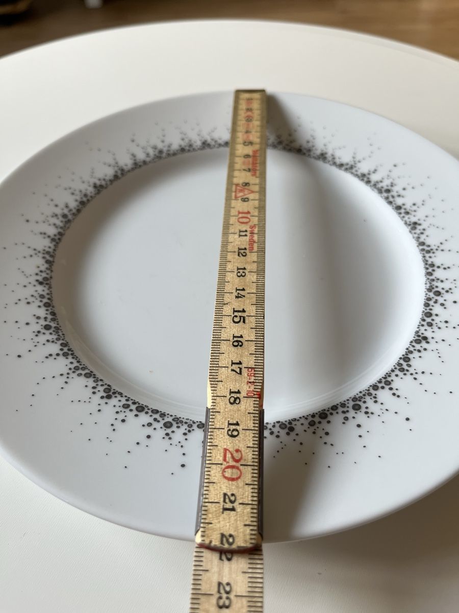 Piatti: Table Passion Porzellan Teller Bubbles 22cm – Usato da Bern venduto da Piratamorgan 2
