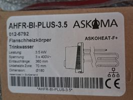 ASKOMA Flanschheizkörper AHFR-BI-PLUS-3.5 für Trinkwasser...