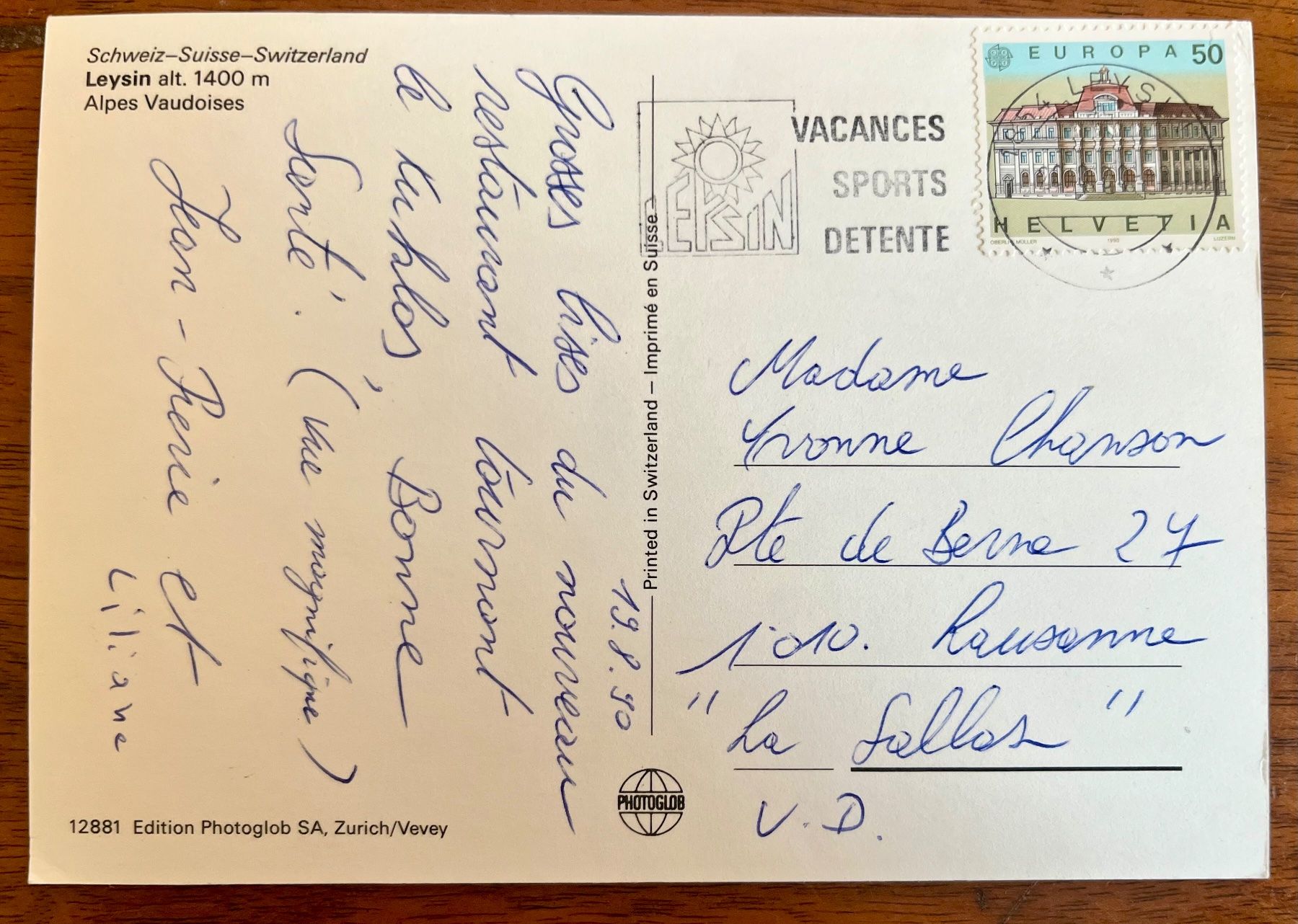 Cartoline postali: Alte Ansichtskarte Leysin, Multiview, Seilbahn – Usato da Basel venduto da so1_nf6l 1