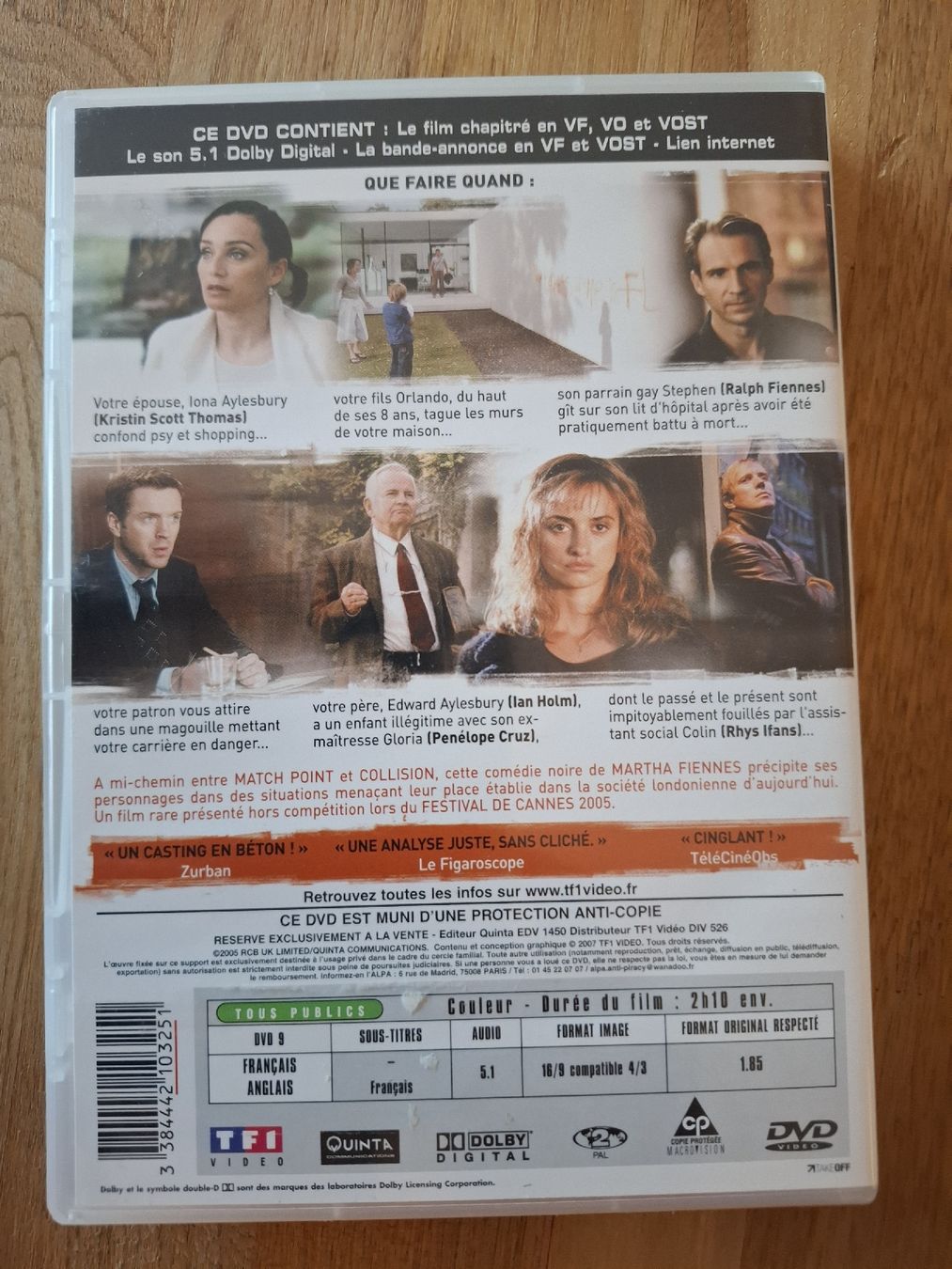 Tutti i DVDs: Chromophobia _ français – Usato da Moutier venduto da Carambaaa 1