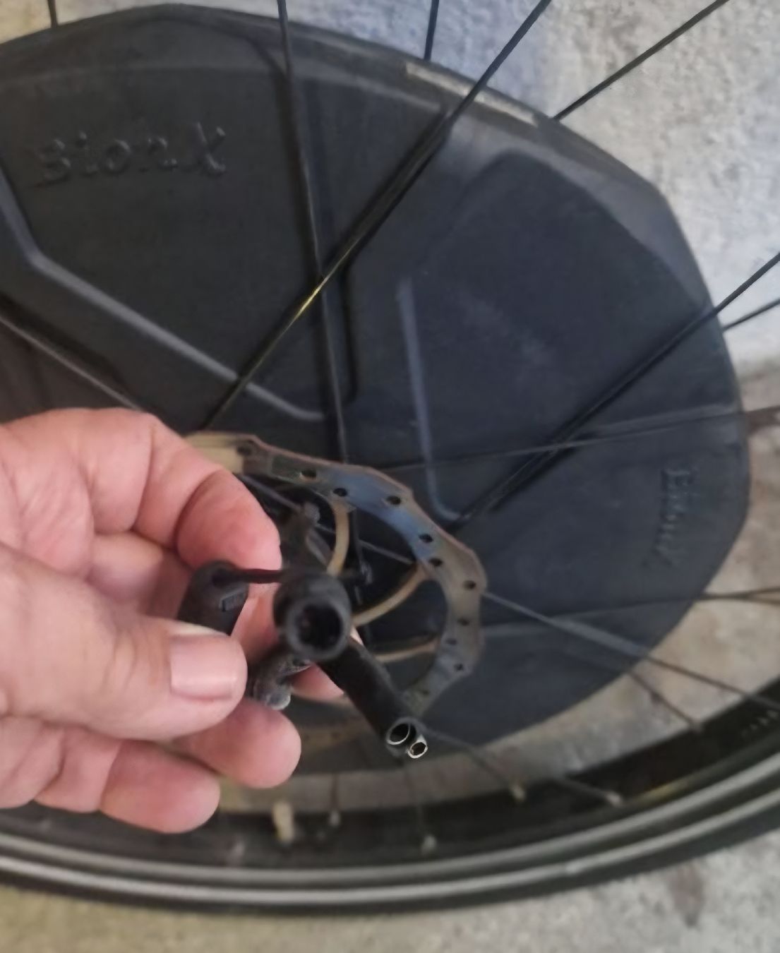 Bionx Ersatzteile: Bionx D 500 Motor , 45km/h , 26" Rad – Gebraucht aus Oberuzwil von SpigEbike 2