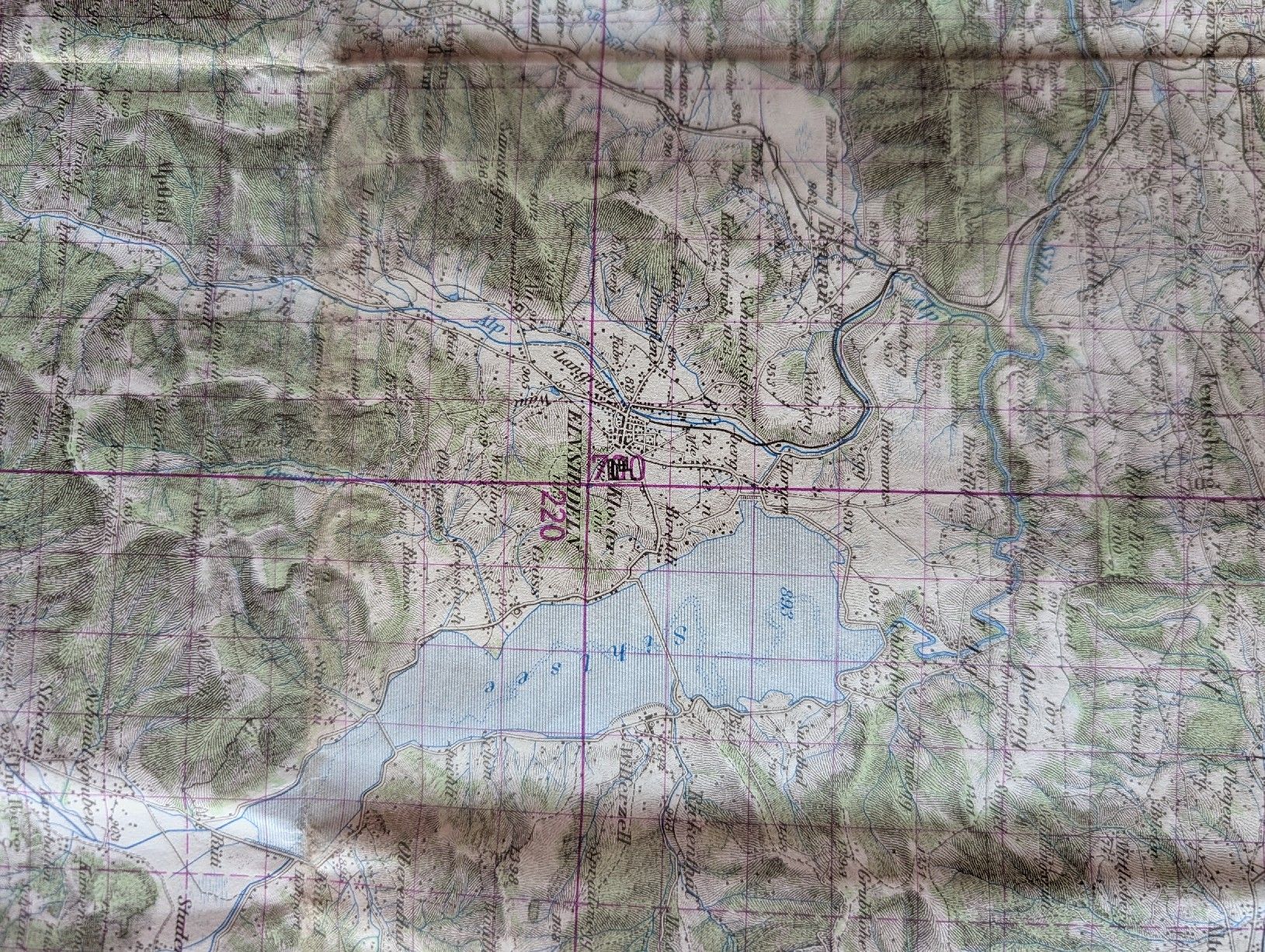 Cartes géographiques & atlas: Landeskarte Einsiedeln 1948 – D'occasion à Herrliberg par lullaby02 1