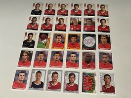 120 Sticker - 🇨🇭Schweiz Nati - EM & WM - Zum Teil selten