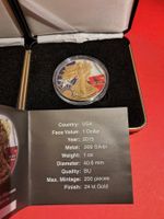 2015 AMERICAN EAGLE 1 OZ UNZE SILBER 999 USA Auflage 200 St