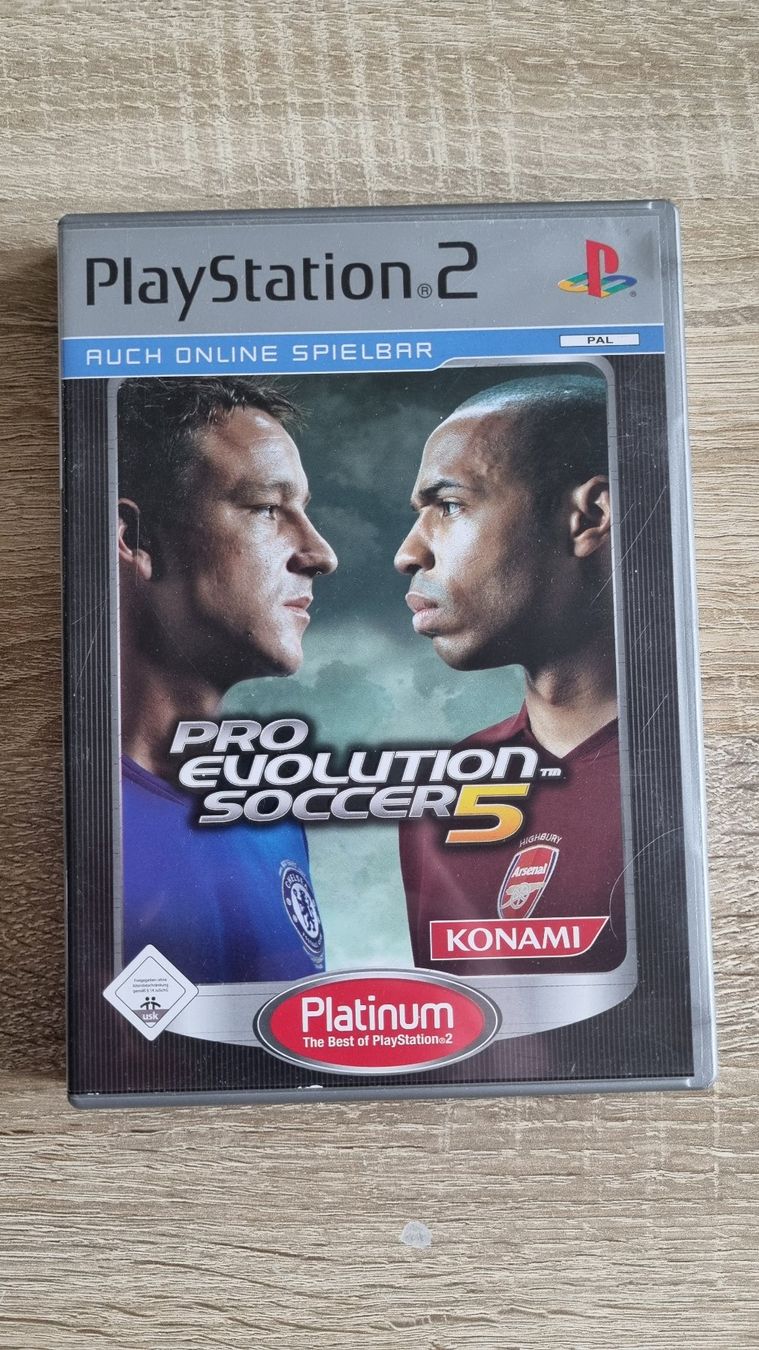 Giochi: Pro Evolution Soccer 5 PS2 Platinum – Usato da Hagenbuch ZH venduto da lecterr55