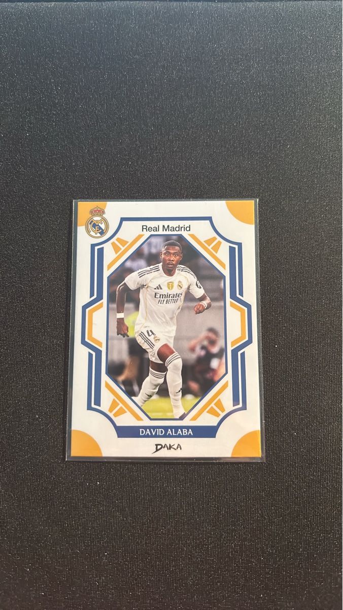 Real Madrid Carte collezionabili: David Alaba - Real Madrid - Daka - Top Audience 25/26  – Usato da Kaiseraugst venduto da Baum_12