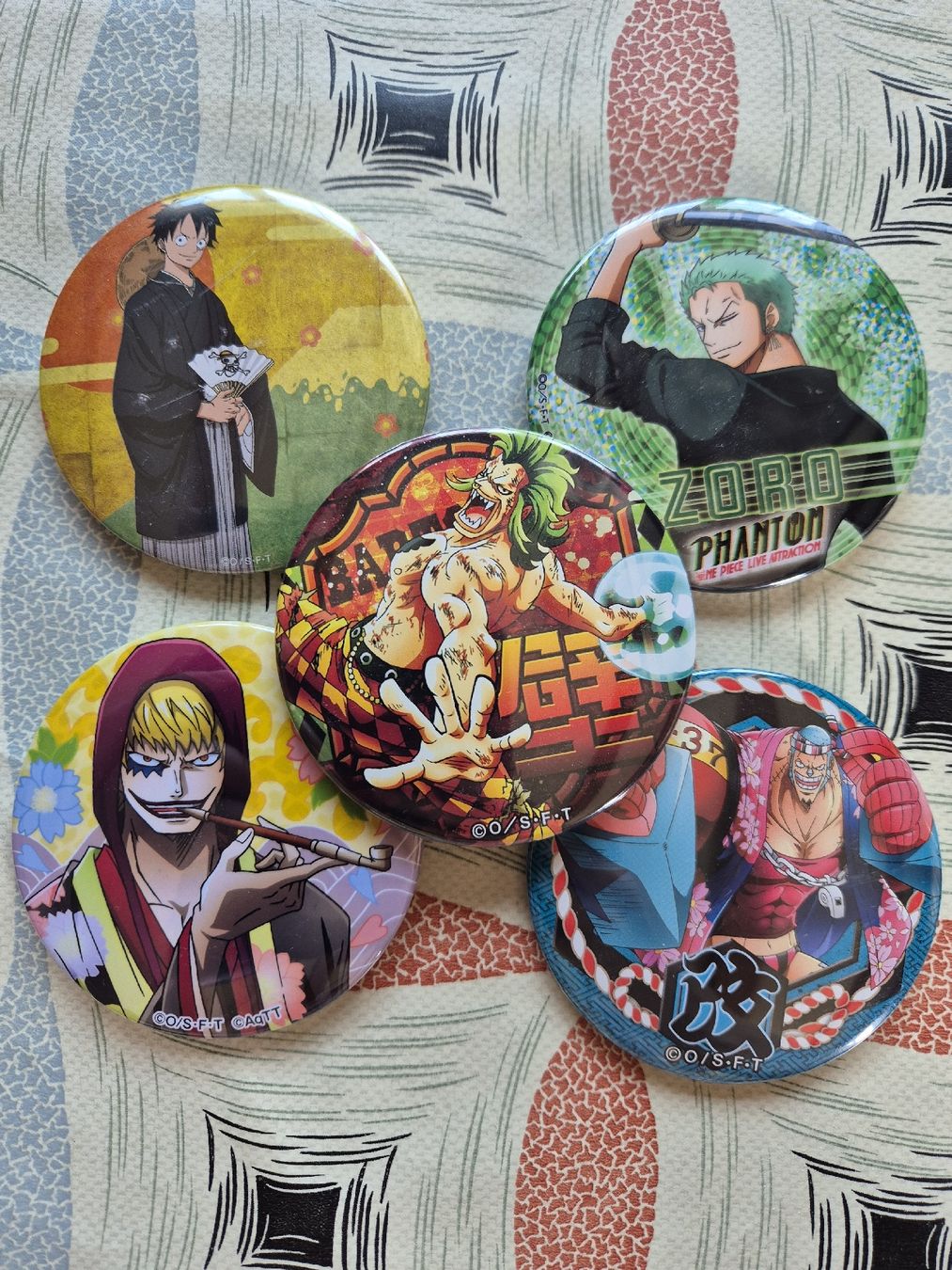Plaquettes & Badges: One Piece Abzeichen Set 5 Stück  – D'occasion à Winkel par comeyerli