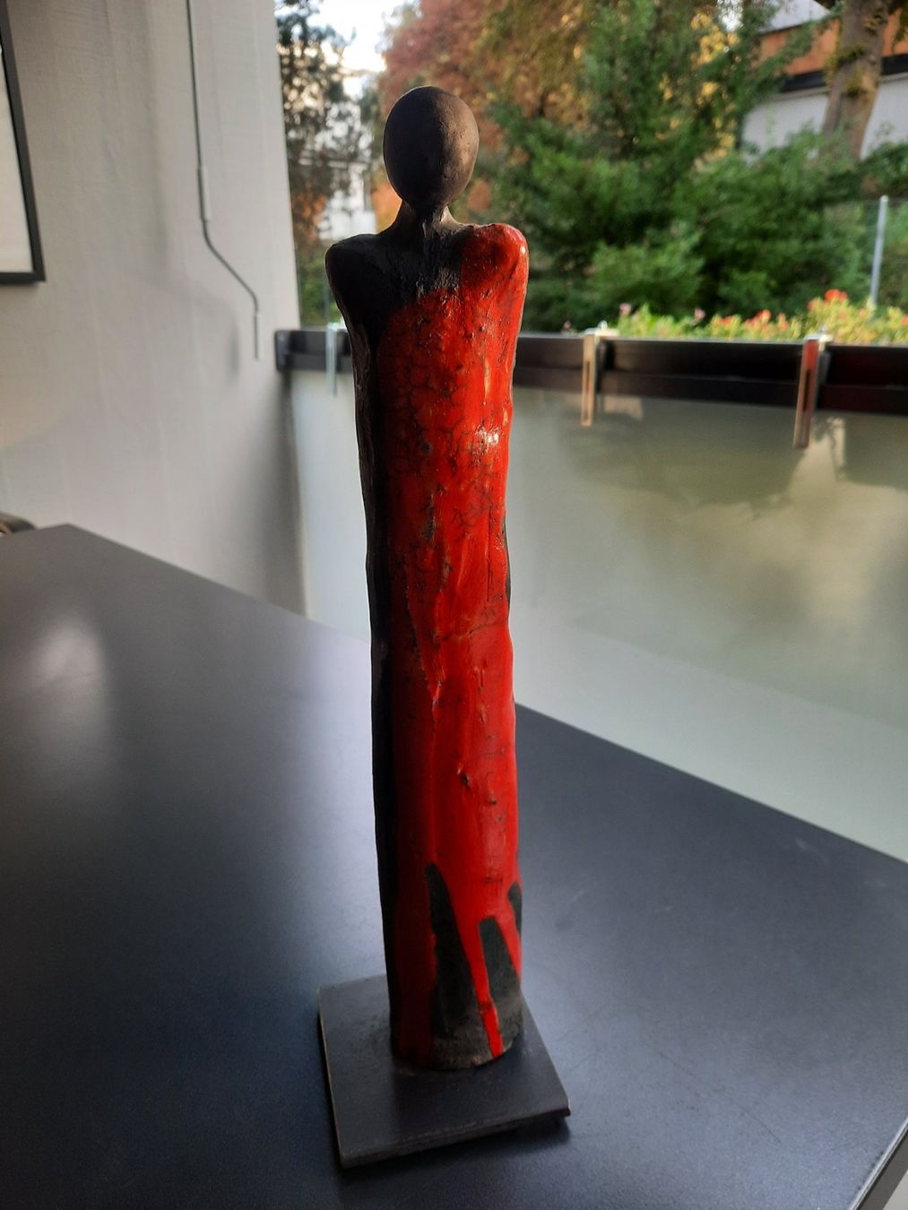 Sculture & Statue: Massai-Skulptur aus Metall. – Usato da Zürich venduto da maheKarpf 1