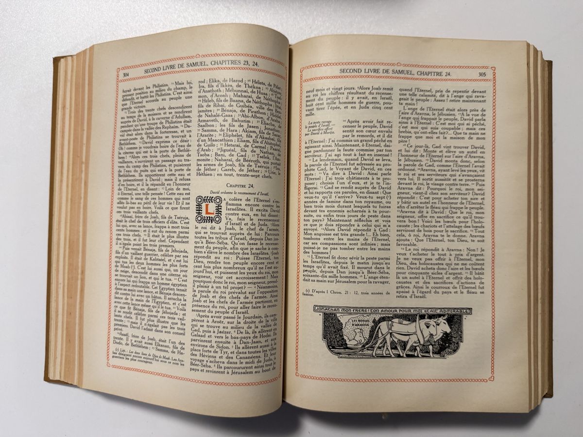 Livres: La Bible - Version Synodale - Édition de 1930 – D'occasion à Ardon par Momovs99 4