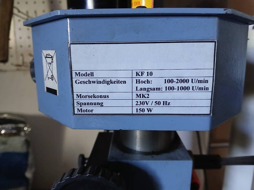 Toutes les machines: Perceuse-fraiseuse BERNARDO – D'occasion à L'Abbaye par elo_9mpc
