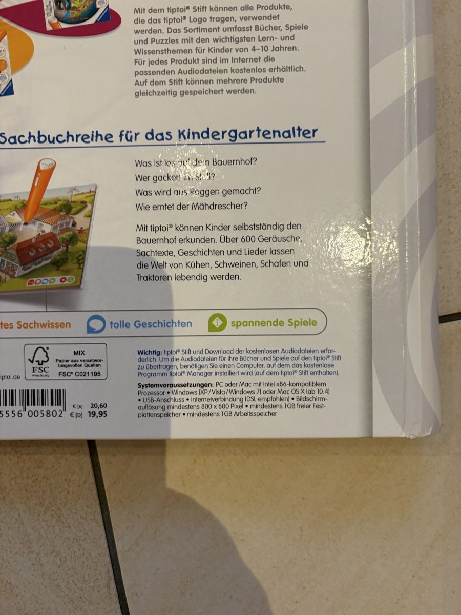 Libri: Tiptoi Bücher – Usato da Glarus venduto da moab21 5