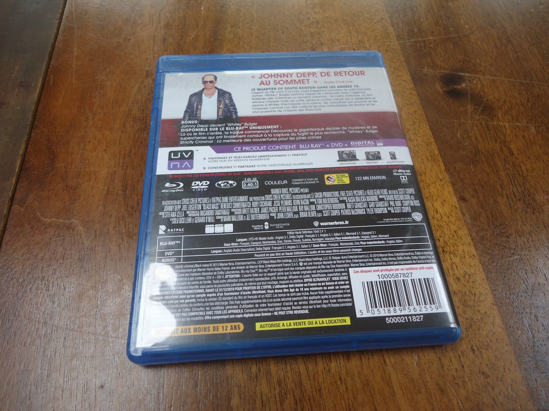 Tutti i DVDs: DVD + Blu-Ray - Strictly criminal - Johnny Deep – Usato da Vessy venduto da mafabe 1