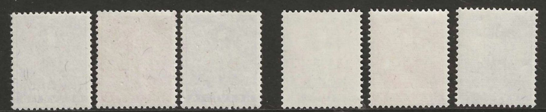 Tutti i francobolli: 1936 : Sondermarken Nr. W2 - W7, postfrisch** – Nuovo (secondo la descrizione) da Gümligen venduto da Geniusbuy 1