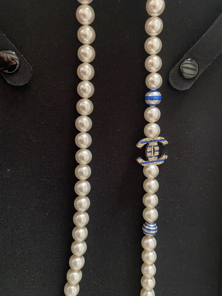 Chanel Ketten: Sautoir perles Chanel CC - New – Neu und originalverpackt aus Corsier GE von tanamera 5