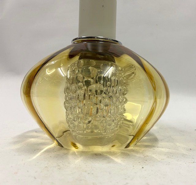 Lampadari & plafoniere: Hängelampe mit gelblichem Glas – Usato da Zürich venduto da gigimai67 3