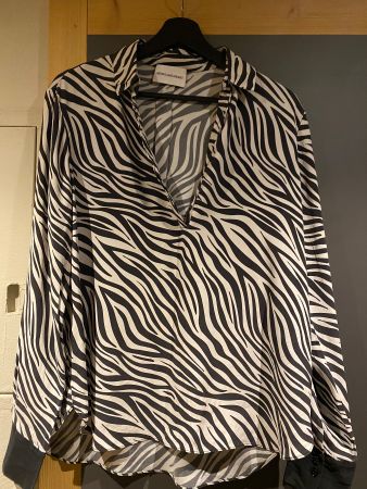 Herzens Angelegenheit Bluse, Zebra Muster, Gr. 38/M