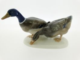 Antike Rosenthal Figur Entenpaar K.Himmelstoss