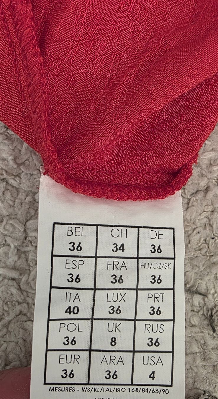 Promod Tops: Top Promod rouge, taille 36, neuf – Neu (gemäss Beschreibung) aus Vevey von Renka2011 3