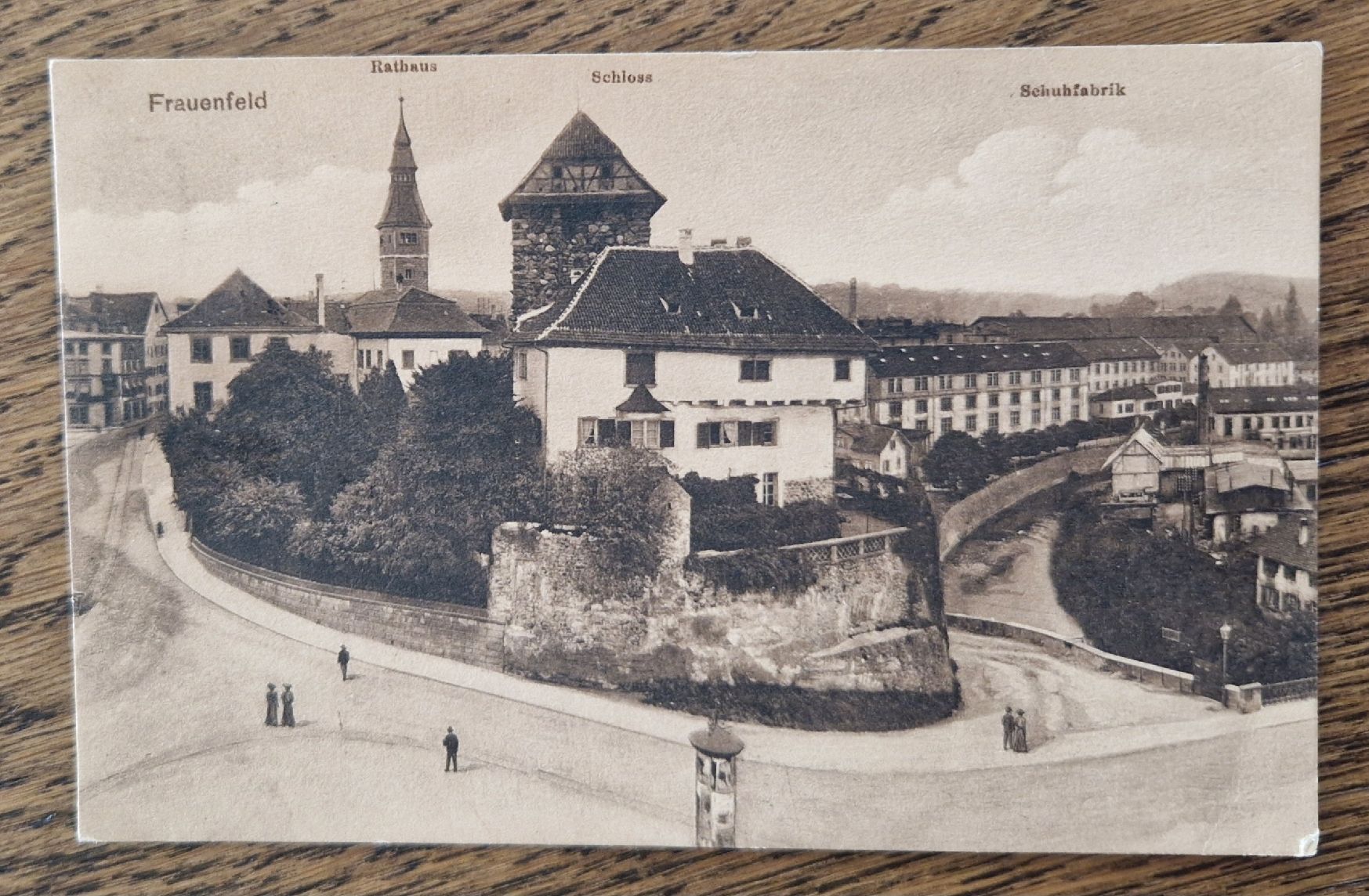Cartoline postali: Frauenfeld 1910 a. L. Weilemann, Töss – Usato da Ebikon venduto da Donar50
