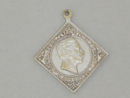 Klippe um 1890 Wilhelm II Deutscher Kaiser