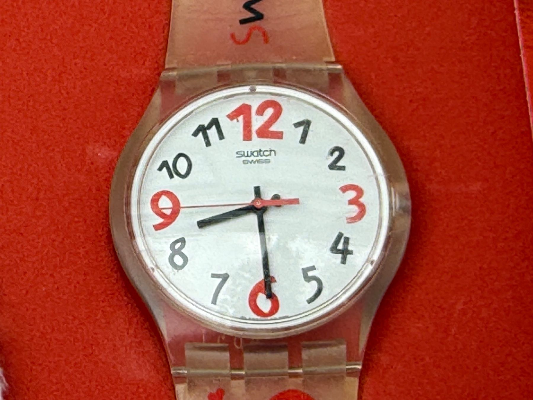 Swatch Orologi: Swatch Voodoo Love Armbanduhr mit Box – Usato da Bern venduto da Jwpm66 1