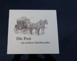 Broschüre: Die Post am rechten Zürichseeufer