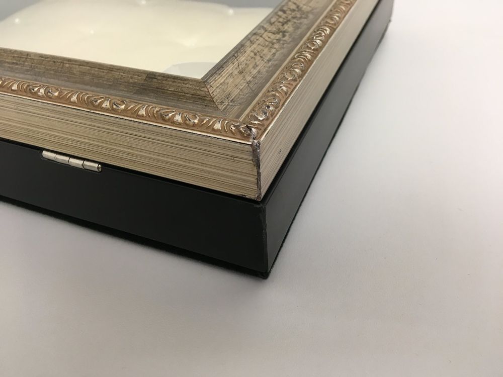 Pengup Schmuck Organizer - 20 Haken Vitrine Mit Glasdeckel