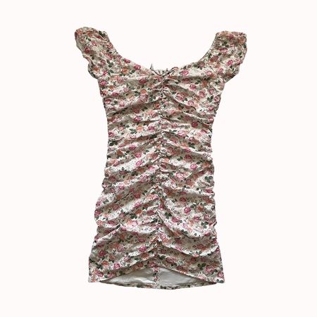 ROBE EN DENTELLE À FLEURS GUESS