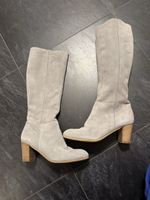 Stiefel Grau Wildleder Grösse 40 
