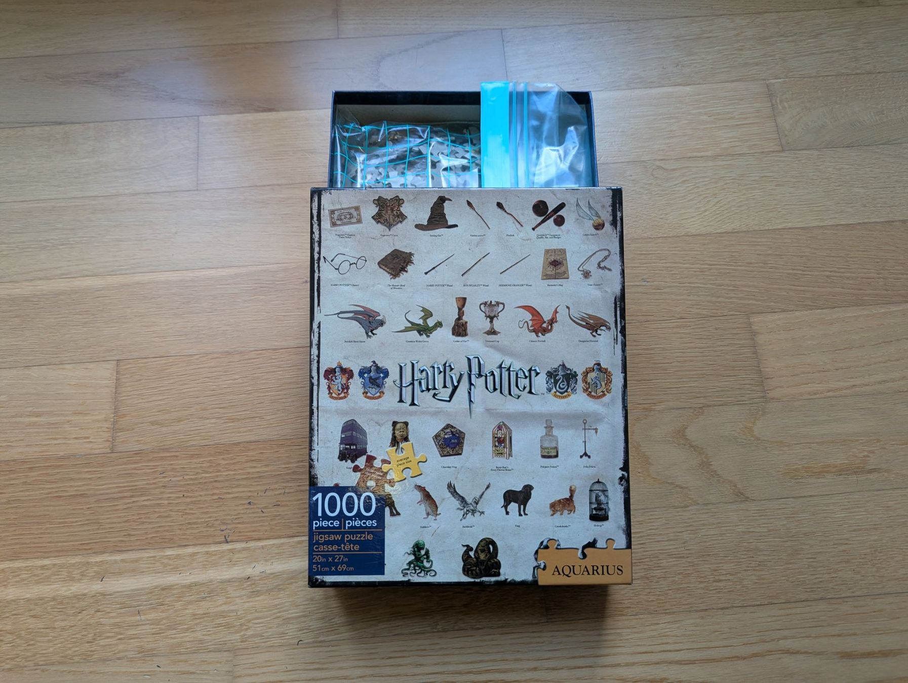 Puzzle: 3 Harry Potter Puzzles 1000 – Usato da Luzern venduto da lpgera 1