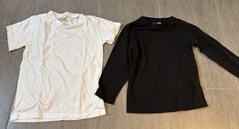 1 x Langarmshirt + 1 x Kurzarmshirt Gr.116