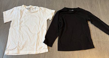 1 x Langarmshirt + 1 x Kurzarmshirt Gr.116