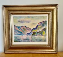Aquarell Brienzersee, Werner Emil Engel