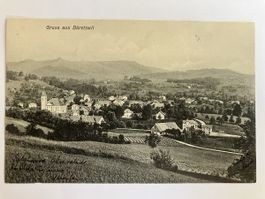 Ansichtskarte Gruss aus Bäretswil 1908