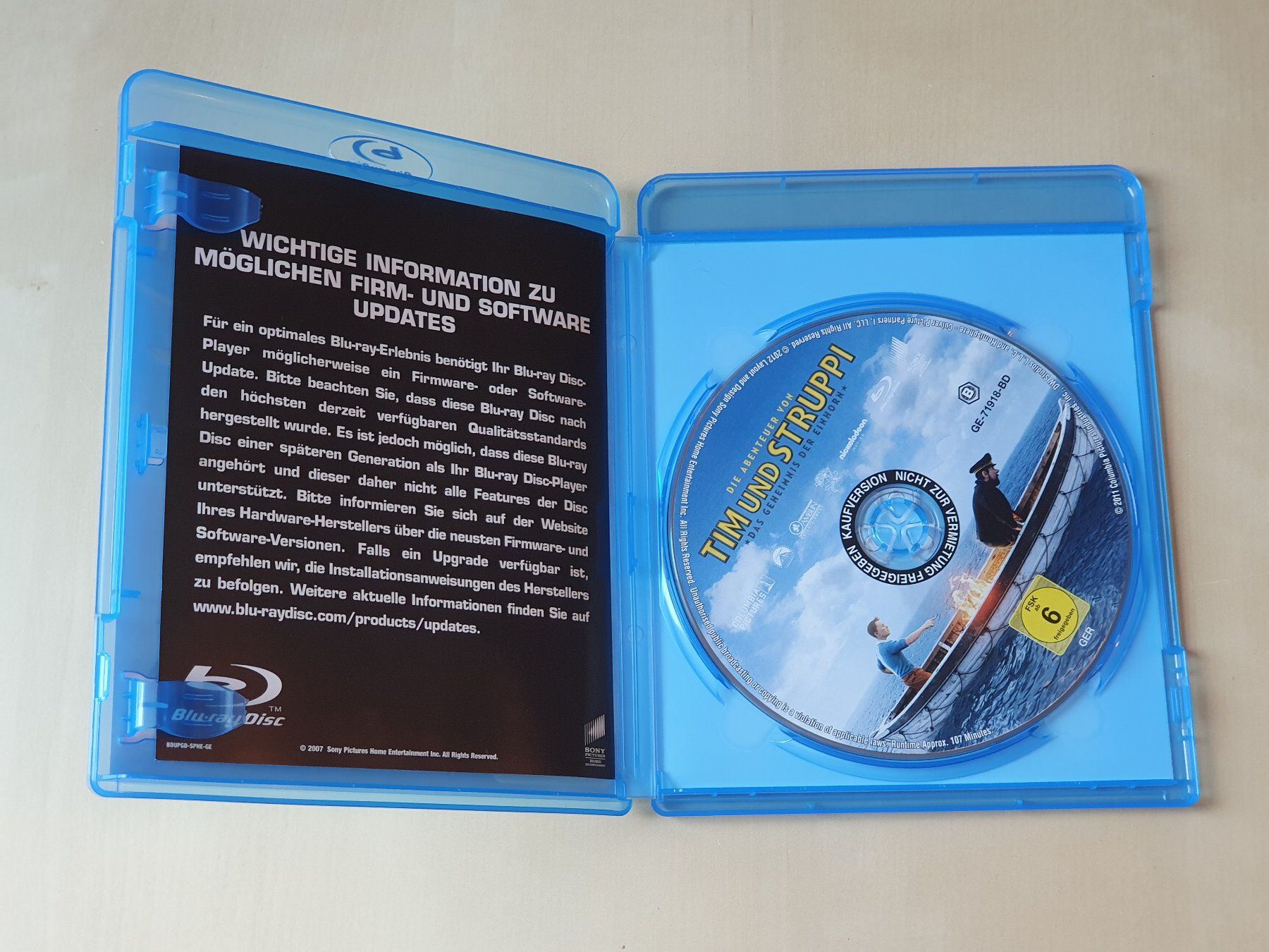 Alle DVDs: Tim und Struppi Das Geheimnis der Einhorn – Gebraucht aus Stansstad von collectorsshop 2
