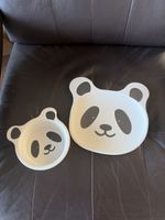 Teller und Schale Panda Motiv Kindergeschirr Plastik 