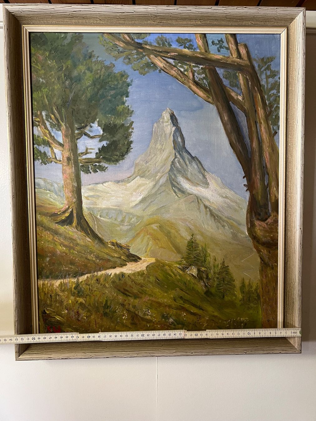 Dipinti: Oelgemaelde Matterhorn mit Rahmen – Usato da St. Gallen venduto da Allu90er 1