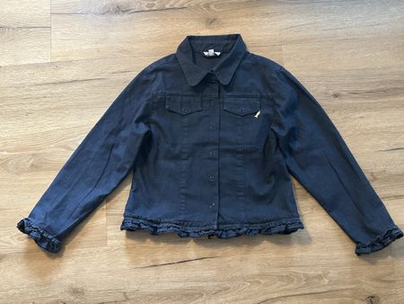 Jacadi Jeansbluse, Gr. 10A, Top Zustand, Mädchenbluse